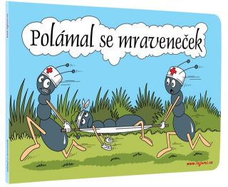 Obrázek z Leporelo Polámal se mraveneček 24x16cm 